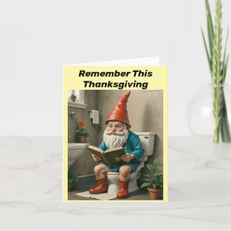 Gnome-rum för Paj-kortet Helgkort