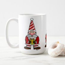 Gnome Santa Mugg