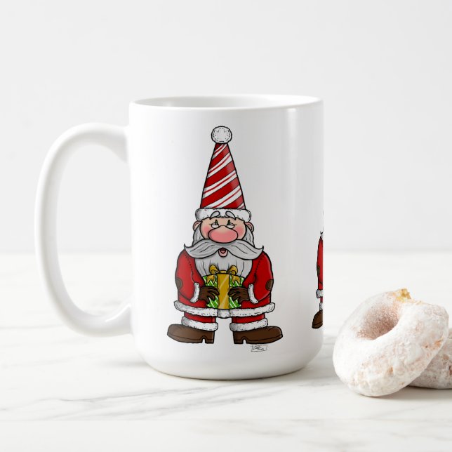 Gnome Santa Mugg (Med munk)
