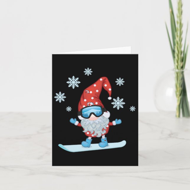 Gnome Snowboarding Kort (Framsida)