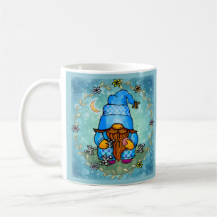 Gnome spelar jackar kaffemugg