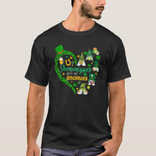 Gnome St patrick's day Shenanigans with my Gnomies T Shirt