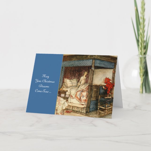Gnome Surprise av Arthur Rackham Helgkort (Framsida)