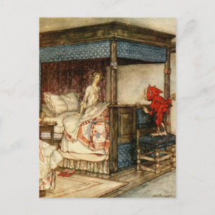 Gnome Surprise av Arthur Rackham Vykort