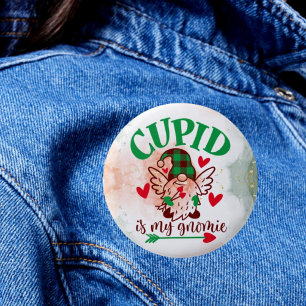 Gnome Sweet Gnome: Cupid är min Gnomie-knapp Knapp