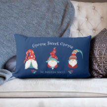 Gnome Sweet Gnome Cute Roligt Modern Helgdag Elf B