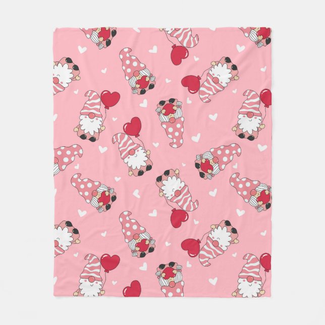 Gnome Sweet Gnome Fleecefilt (Framsidan)