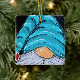 Gnome Sweet Gnome Julgransprydnad Keramik