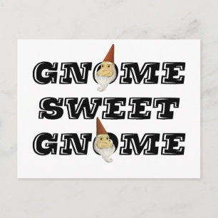 Gnome Sweet Gnome roliga vykort