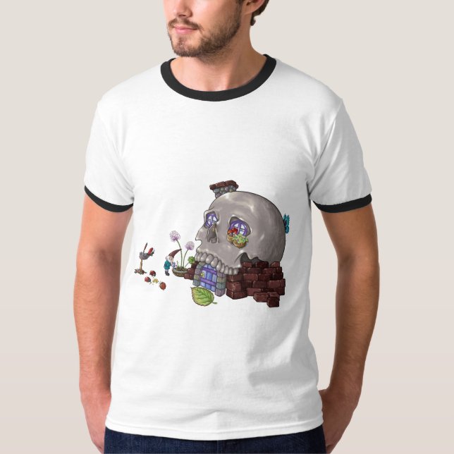 Gnome Sweet Home T Shirt (Framsida)
