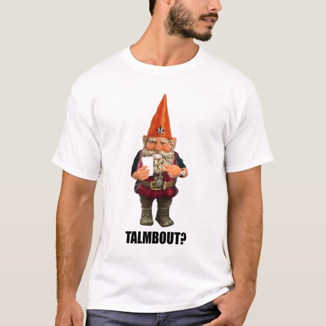 Gnome Talmbout? (throwbackversion) T-shirt (Framsida)