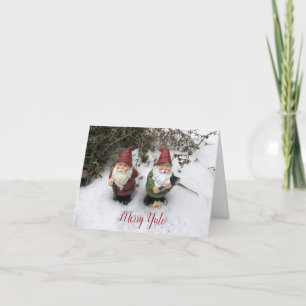 Gnome Thyme - Merry Yule Helgkort