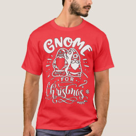 Gnome till jul - Cute Gnomes jul T Shirt