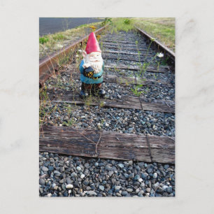 Gnome Tracks Vykort