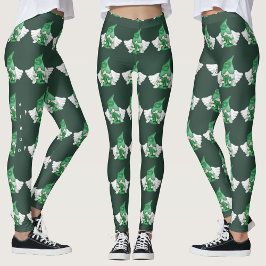 Gnome Våg Astrology Sign Angel Leggings