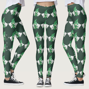 Gnome Våg Astrology Sign Angel Leggings