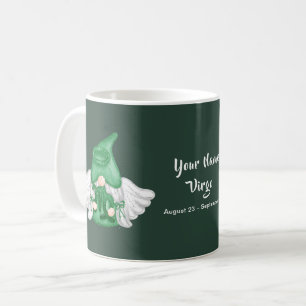 Gnome Våg Astrology signera ditt namn Kaffemugg