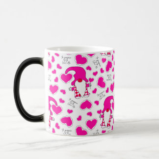 Gnome Valentine Mug - To Gnomie is to Love Me Magisk Mugg