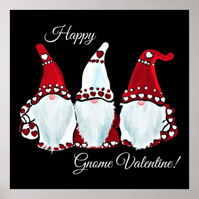 Gnome Valentine Poster (Framsidan)