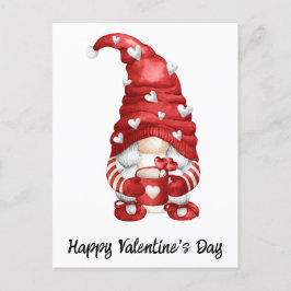Gnome Valentine Vykort
