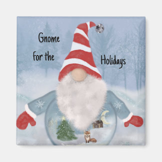 Gnome Winter Wonderland Magnet