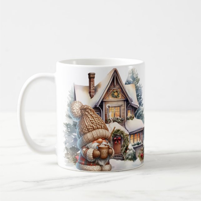 Gnome Wintery  Kaffemugg (Vänster)