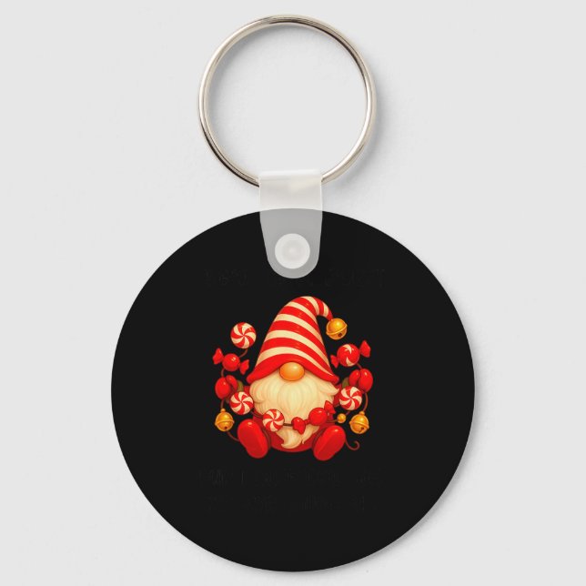 Gnome You Can Just Supercaliforilistic Kissmyadoci Nyckelring (Framsida)