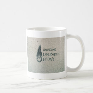 Gnomebefrielsen beklär kaffemugg