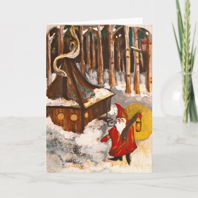 Gnomehem Helgkort (Framsida)