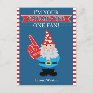 Gnomeklassrumvalentin Helg Vykort