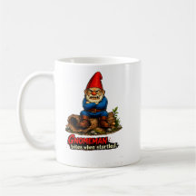 Gnomeman bits när han blir förvånad Rollig Fantasy