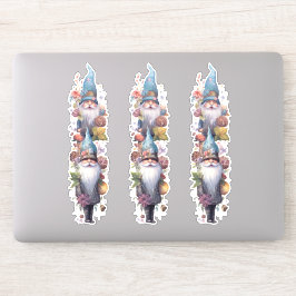 Gnomer med blå hattar klistermärken