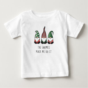 Gnomerna fick mig att göra det. t shirt