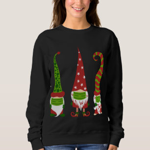 Gnomes Ansikte Mask Matcha familjeljjul Party P T Shirt