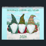 GNOMES CALENDAR KALENDER<br><div class="desc">HELGDAG HELA ÅRET 2026</div>