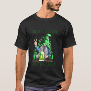 Gnomes Drinking Saint patrick, slutlever Y T Shirt