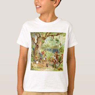 Gnomes, Elves och Älvor i Magic Forest Tee Shirt