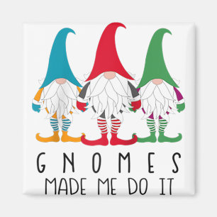 Gnomes fick mig att göra det nordiska, gromchrist magnet