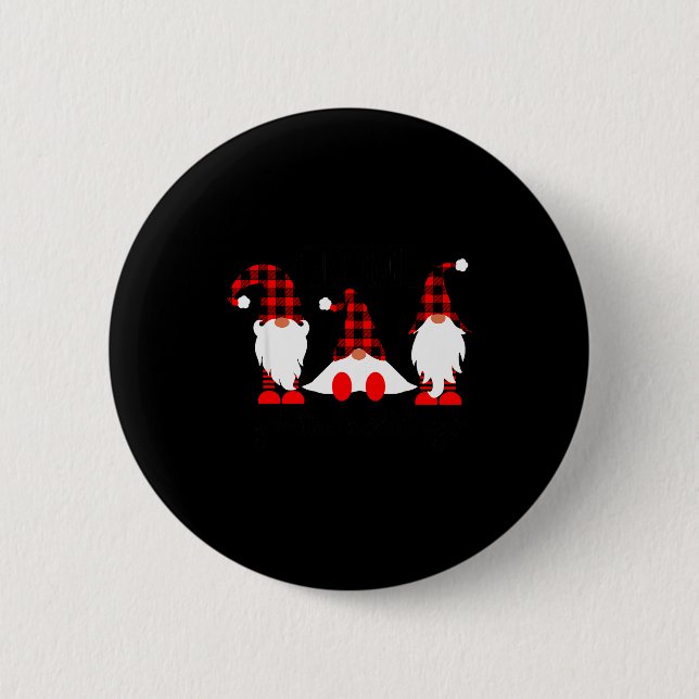 Gnomes For The Holidays Buffalo Plaid Gnome Christ Knapp (Framsida)
