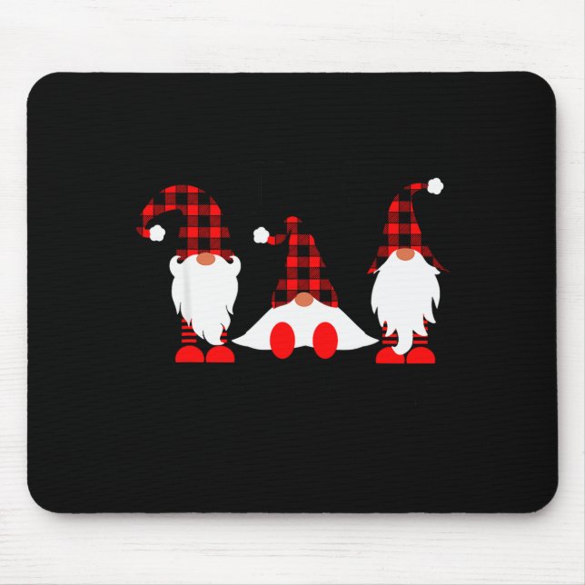 Gnomes For The Holidays Buffalo Plaid Gnome Christ Musmatta (Framsidan)