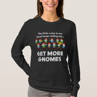 Gnomes Funny Garden Gnome för Gardener T Shirt