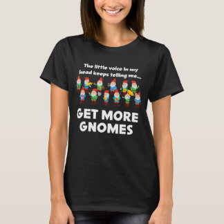 Gnomes Funny Garden Gnome för Gardener T Shirt
