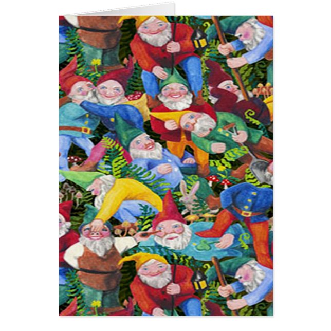 Gnomes Hälsningskort (Framsidan)