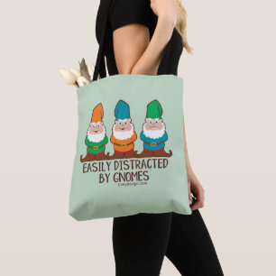 Gnomes har lätt distraherats tygkasse