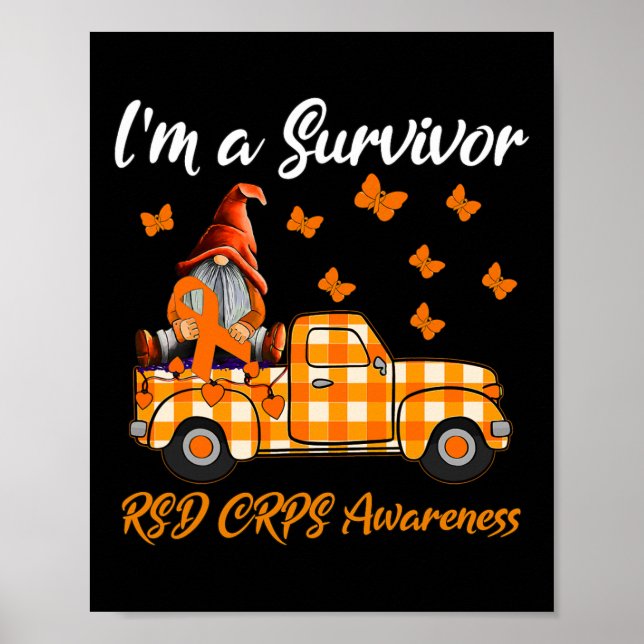 Gnomes I är en efterlevande RSD Crps Awareness Poster (Framsidan)