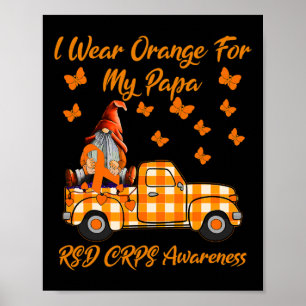 Gnomes I-Orange för Bära för mina CRPS-belöningar Poster