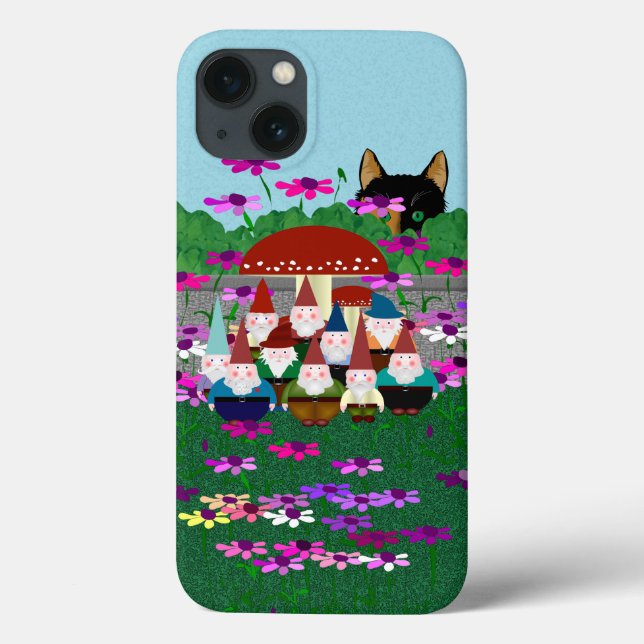 Gnomes iphone case (Baksida)