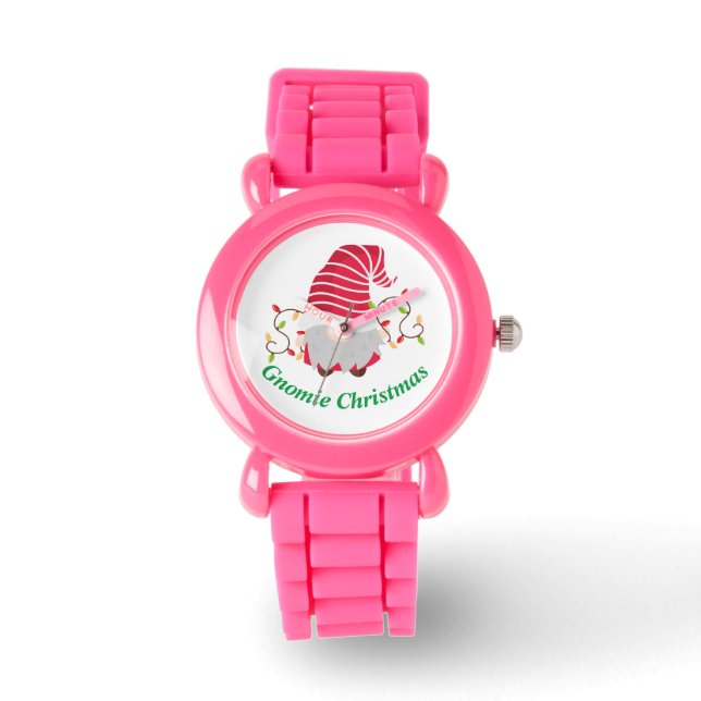 Gnomes julklocka armbandsur (Framsida)