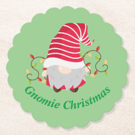 Gnomes julpapper underlägg papper