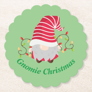 Gnomes julpapper underlägg papper